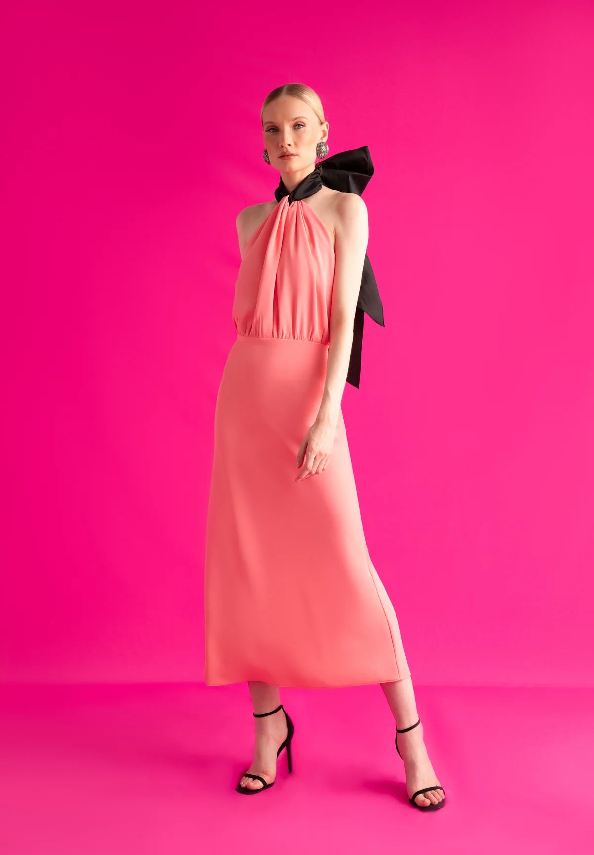 VESTIDO COVE ROSA NEGRO