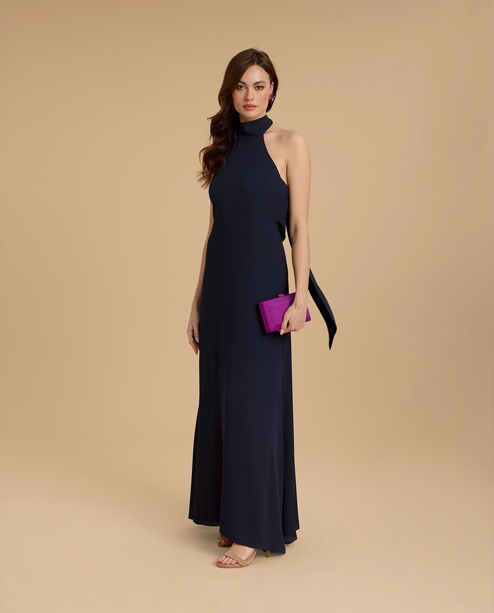 VESTIDO SABANA AZUL NOCHE