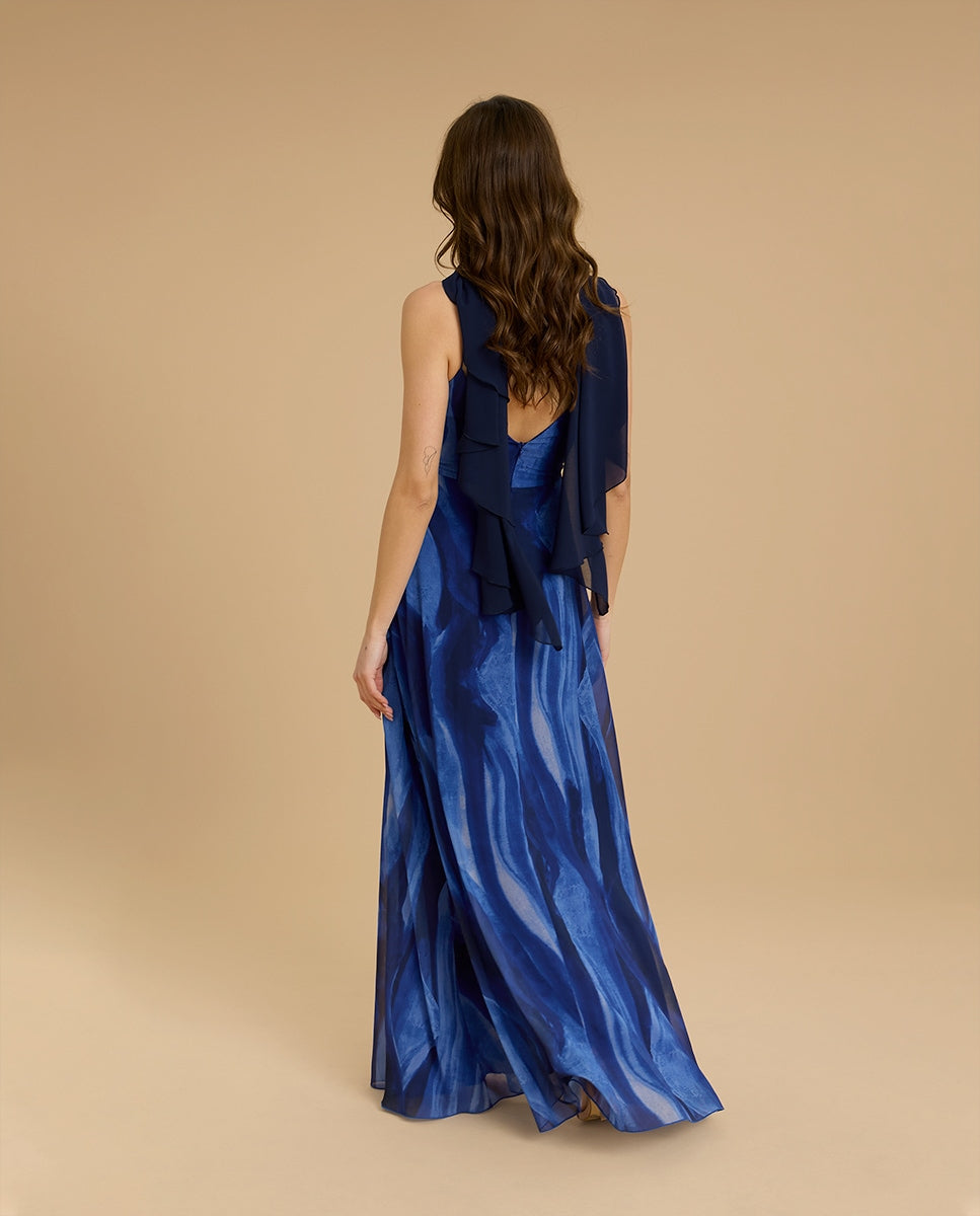 VESTIDO HALO AZUL NOCHE