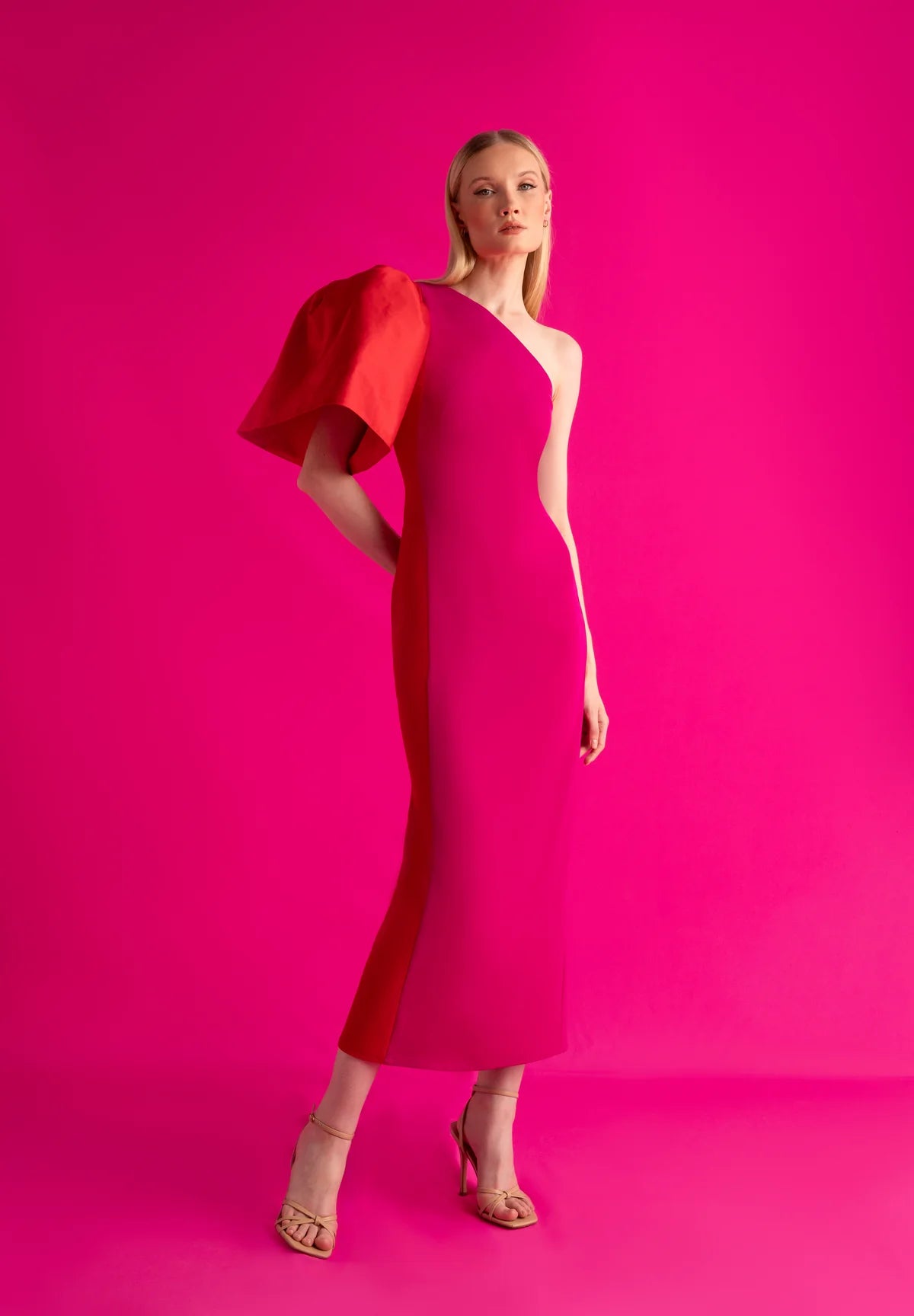VESTIDO VARADERO ROJO