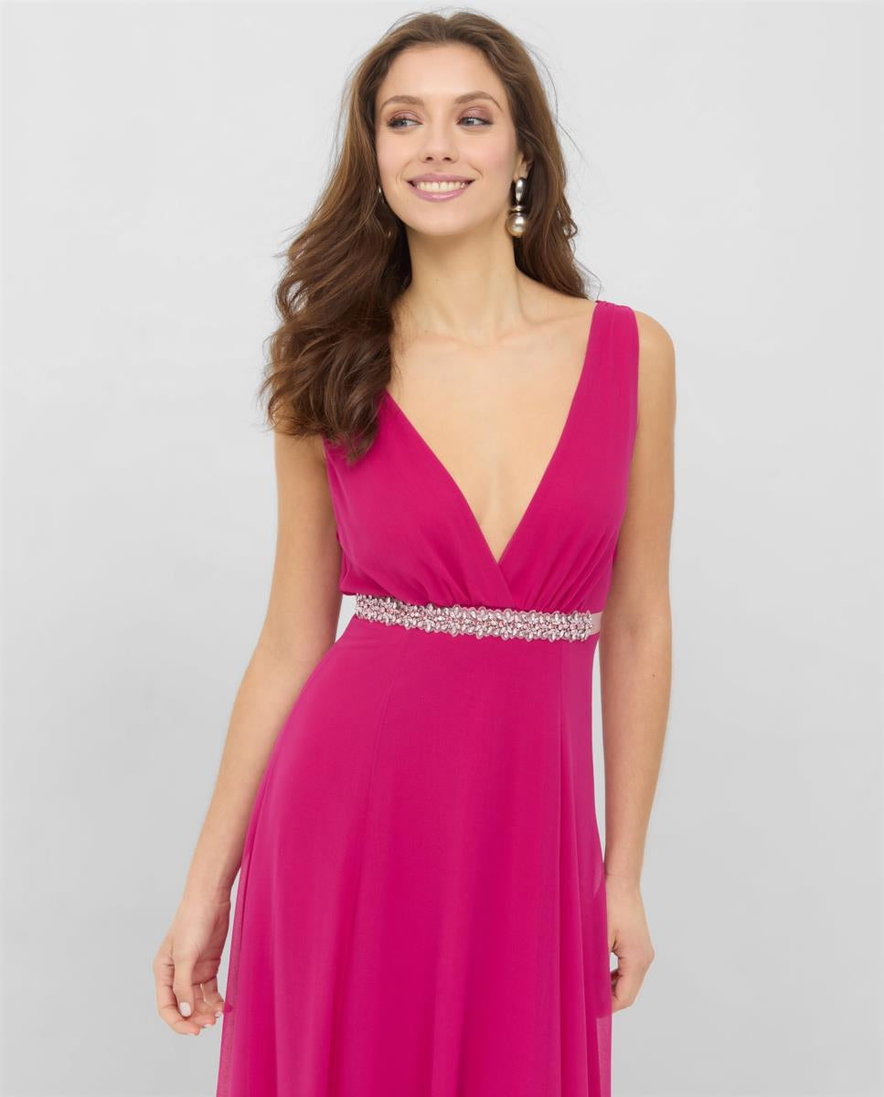 VESTIDO ERICA FUCSIA