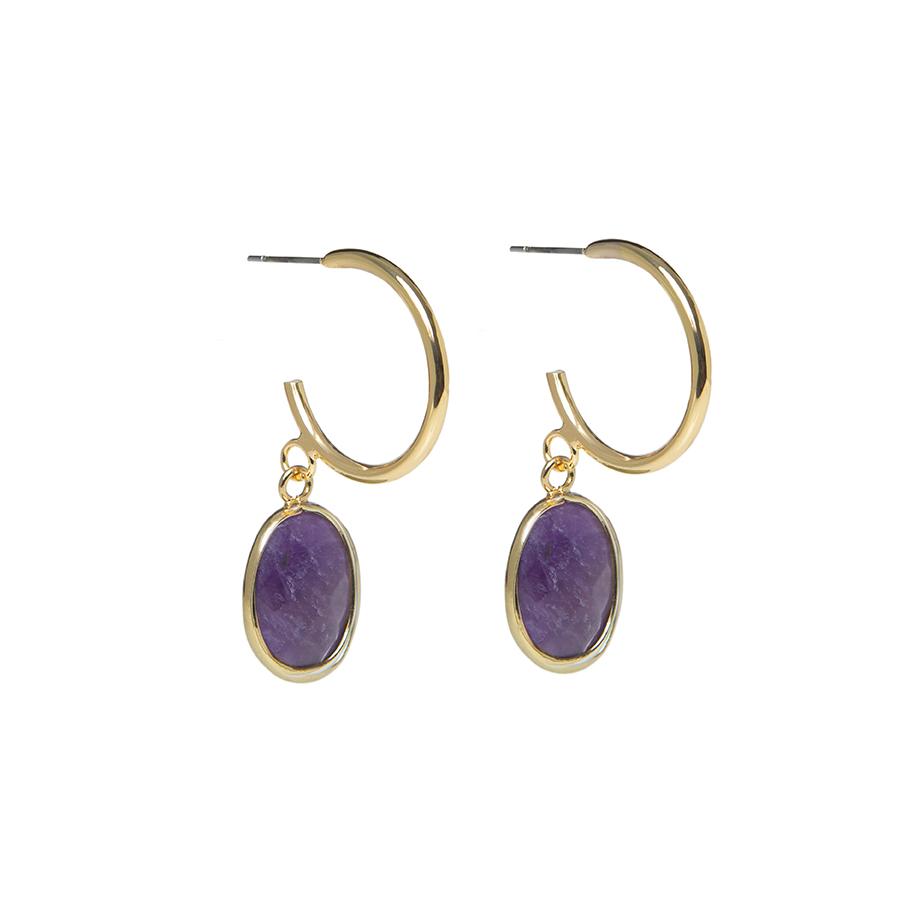 ARO PIEDRA NATURAL MORADO