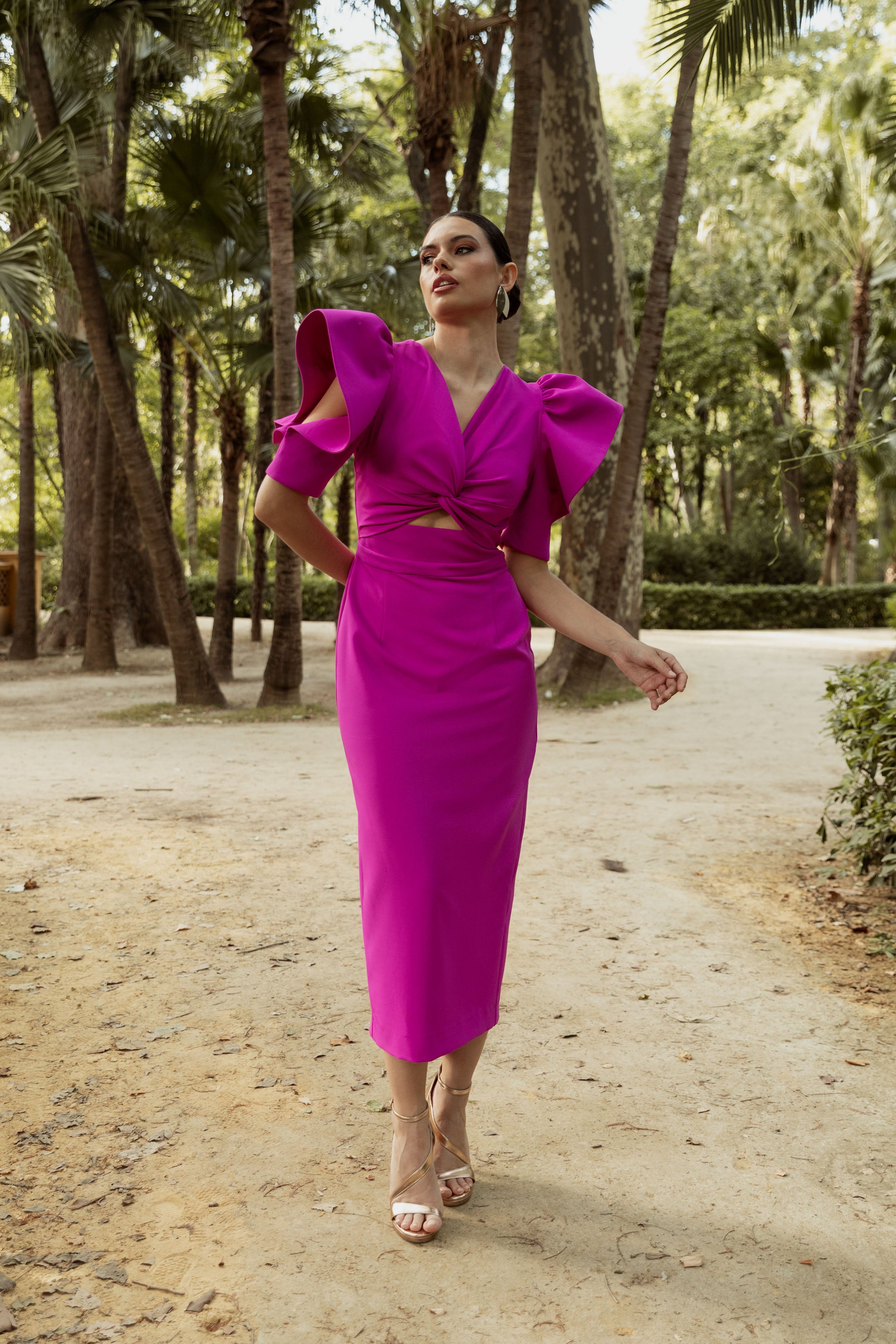 VESTIDO ALIN BUGANVILLA