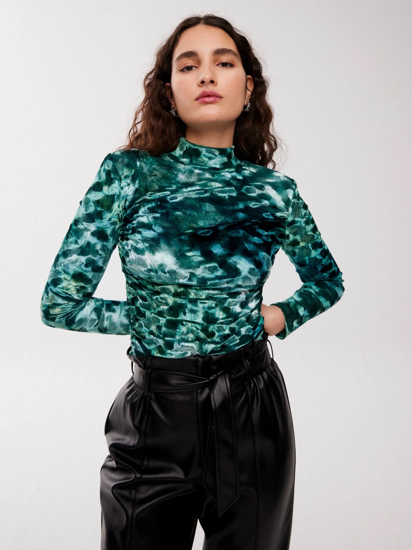 TOP PERKINS VELVET