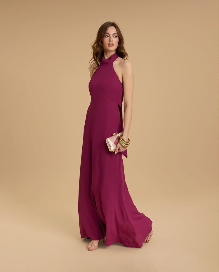 VESTIDO SABANA VINO