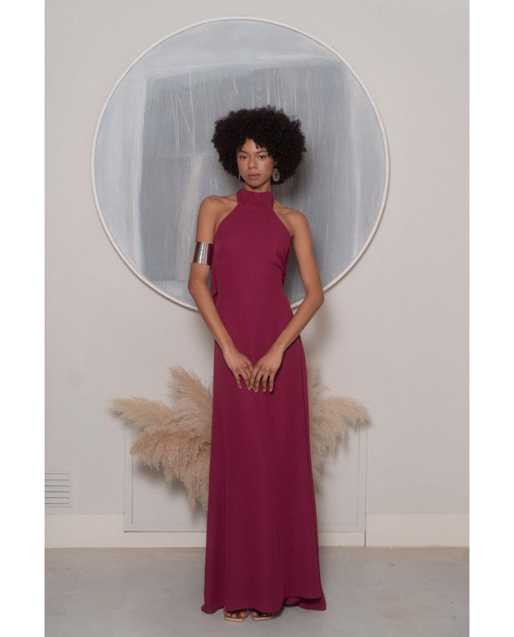 VESTIDO SABANA VINO