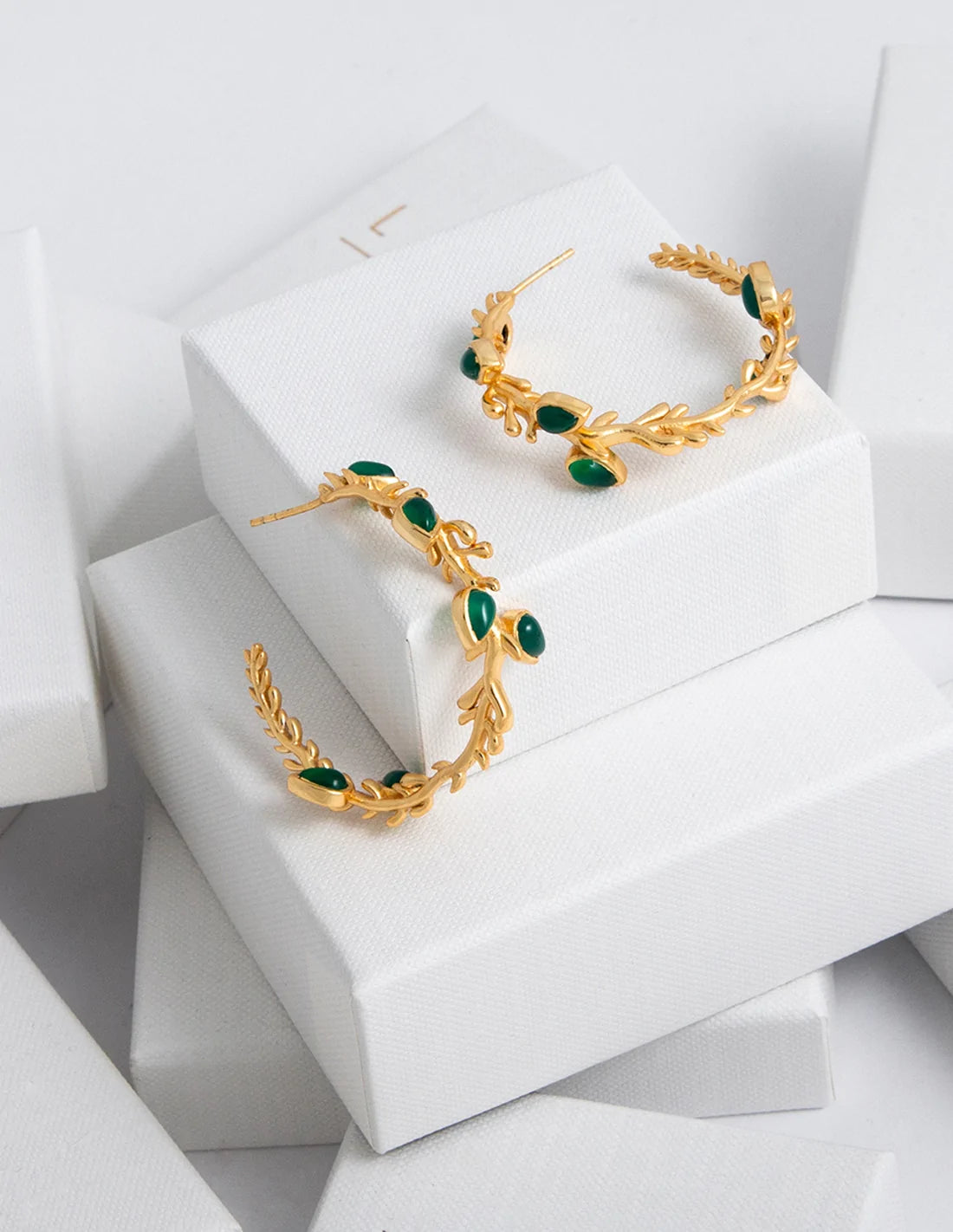 PENDIENTES LIKA VERDE