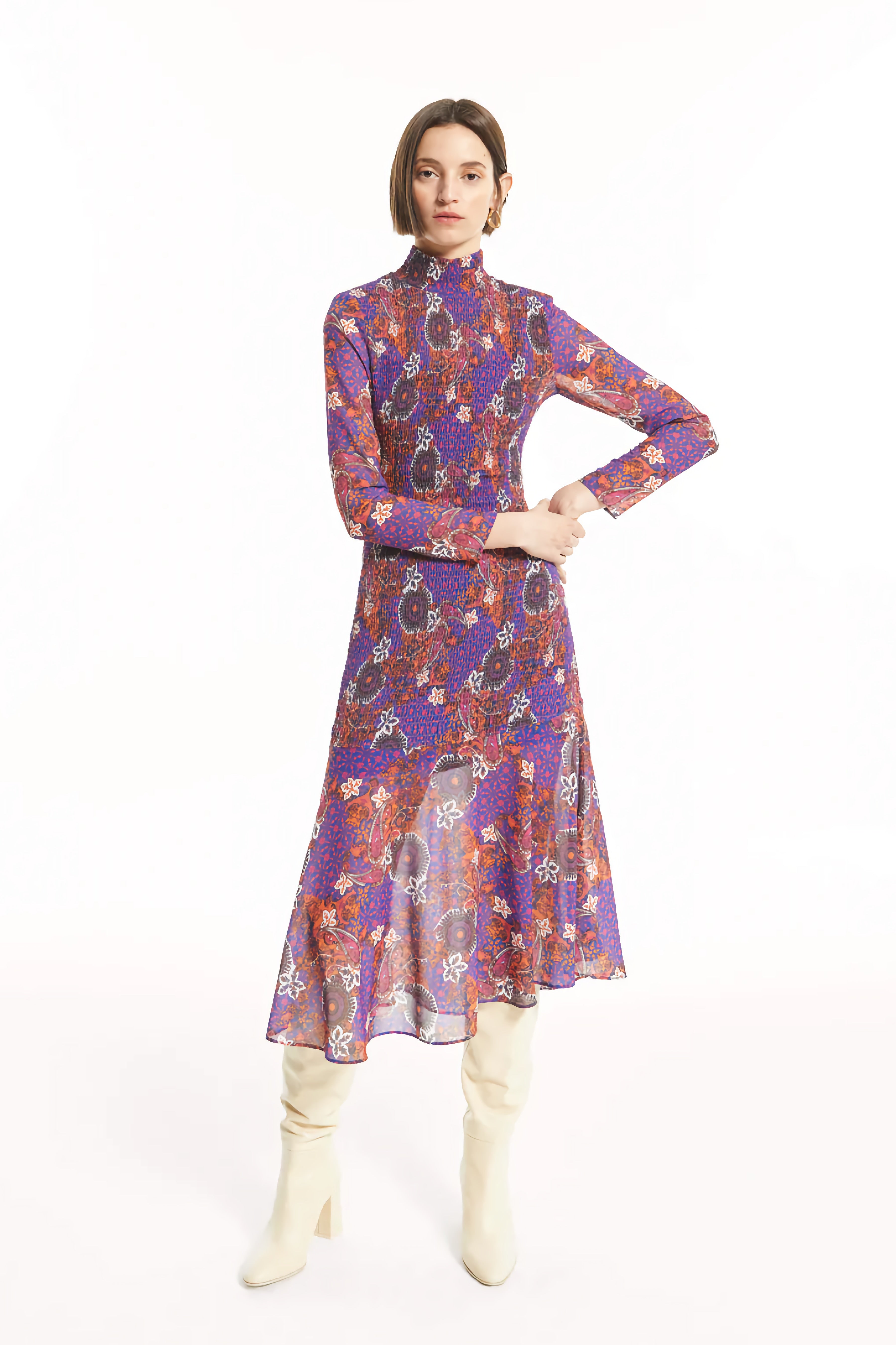 VESTIDO FUNK PAISLEY