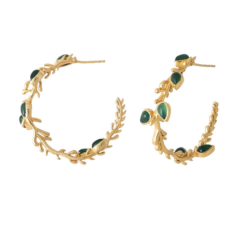 PENDIENTES LIKA VERDE