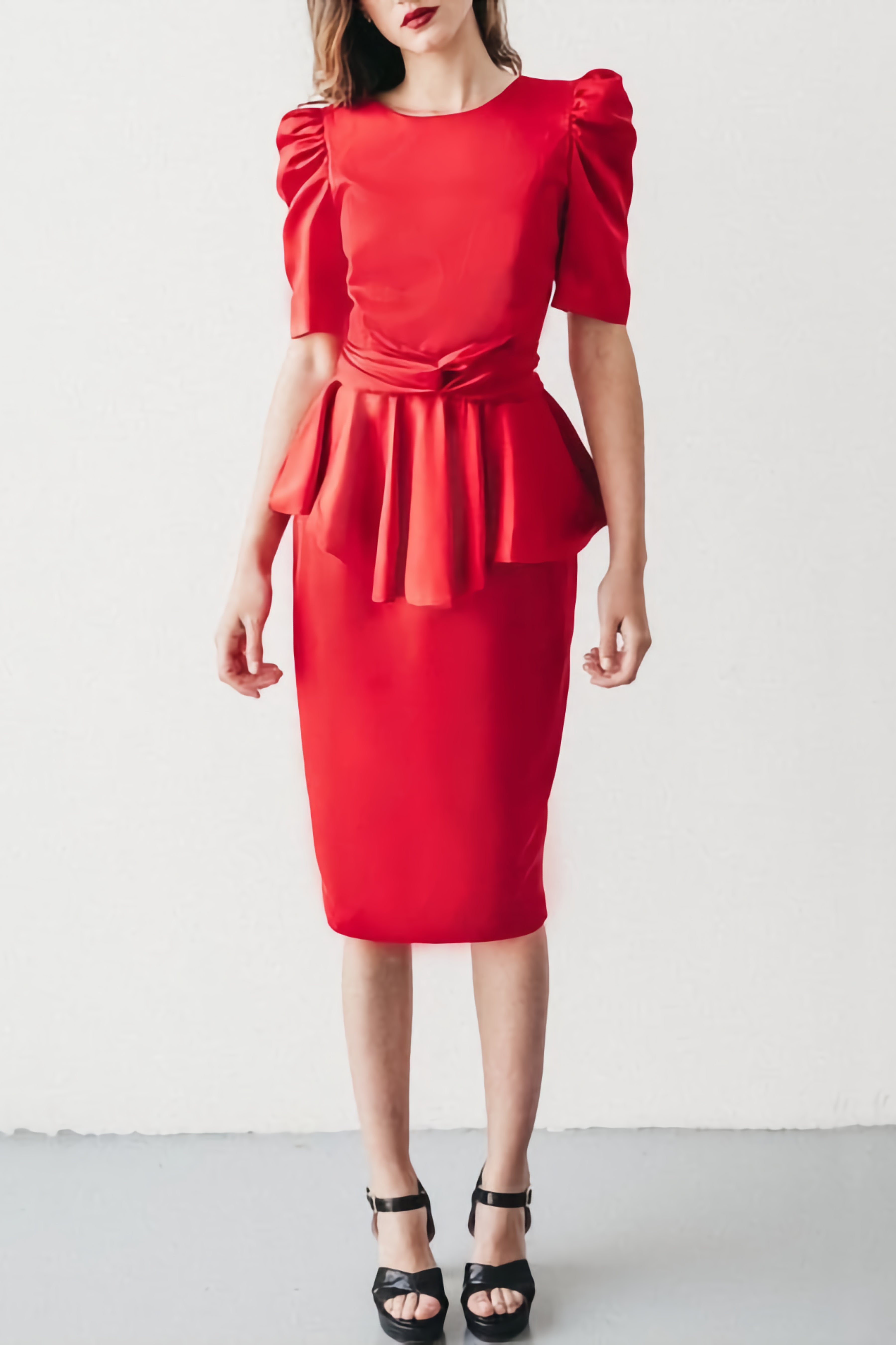 VESTIDO BAKER ROJO