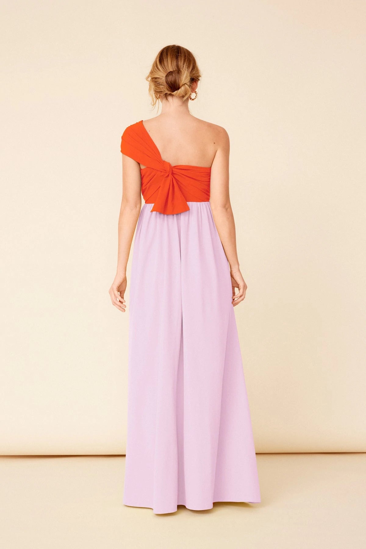 VESTIDO TITI RUST/LAVENDER