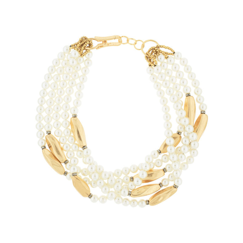 COLLAR CORTO PERLAS