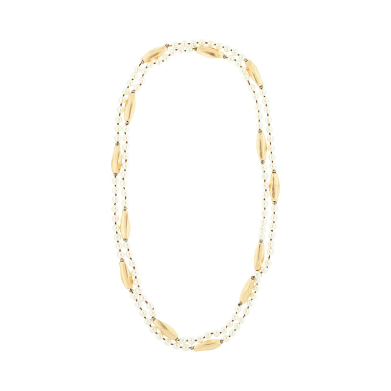 COLLAR CORTO PERLAS