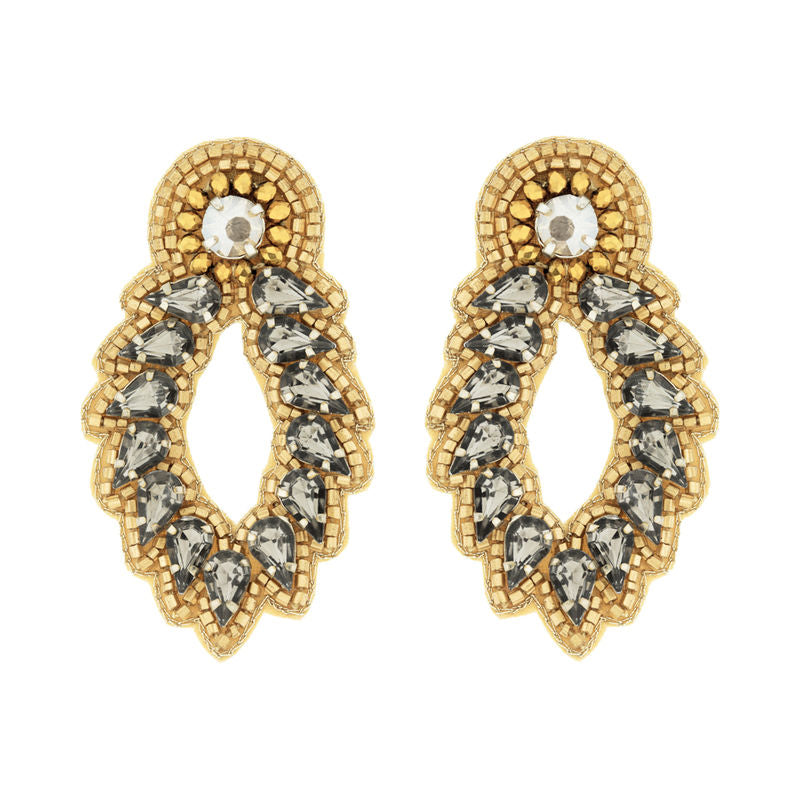 PENDIENTES BORDADOS A MANO