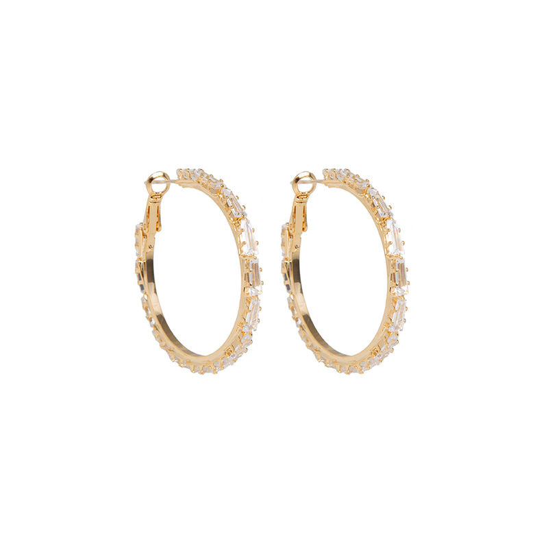 AROS CRISTAL EN BAGUETTE