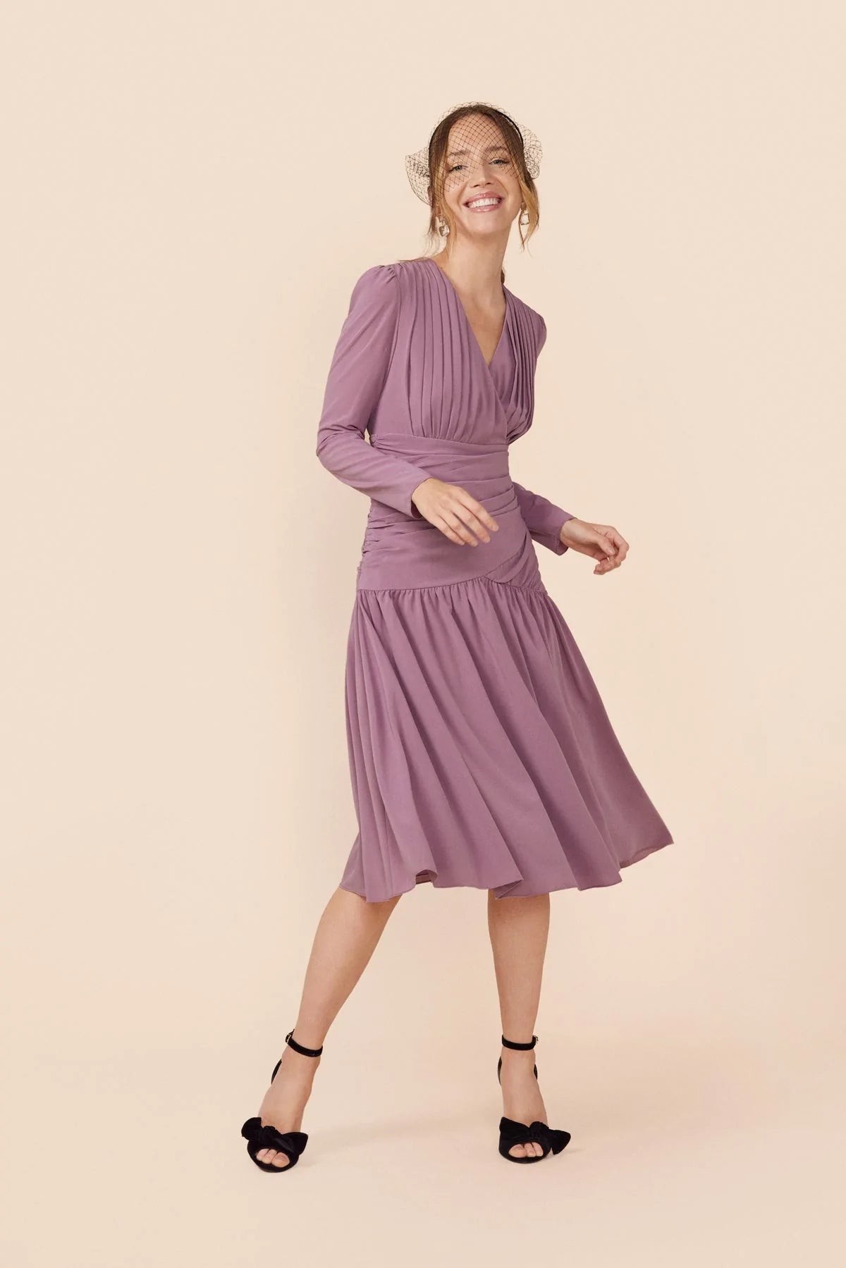 VESTIDO TITA MALVA