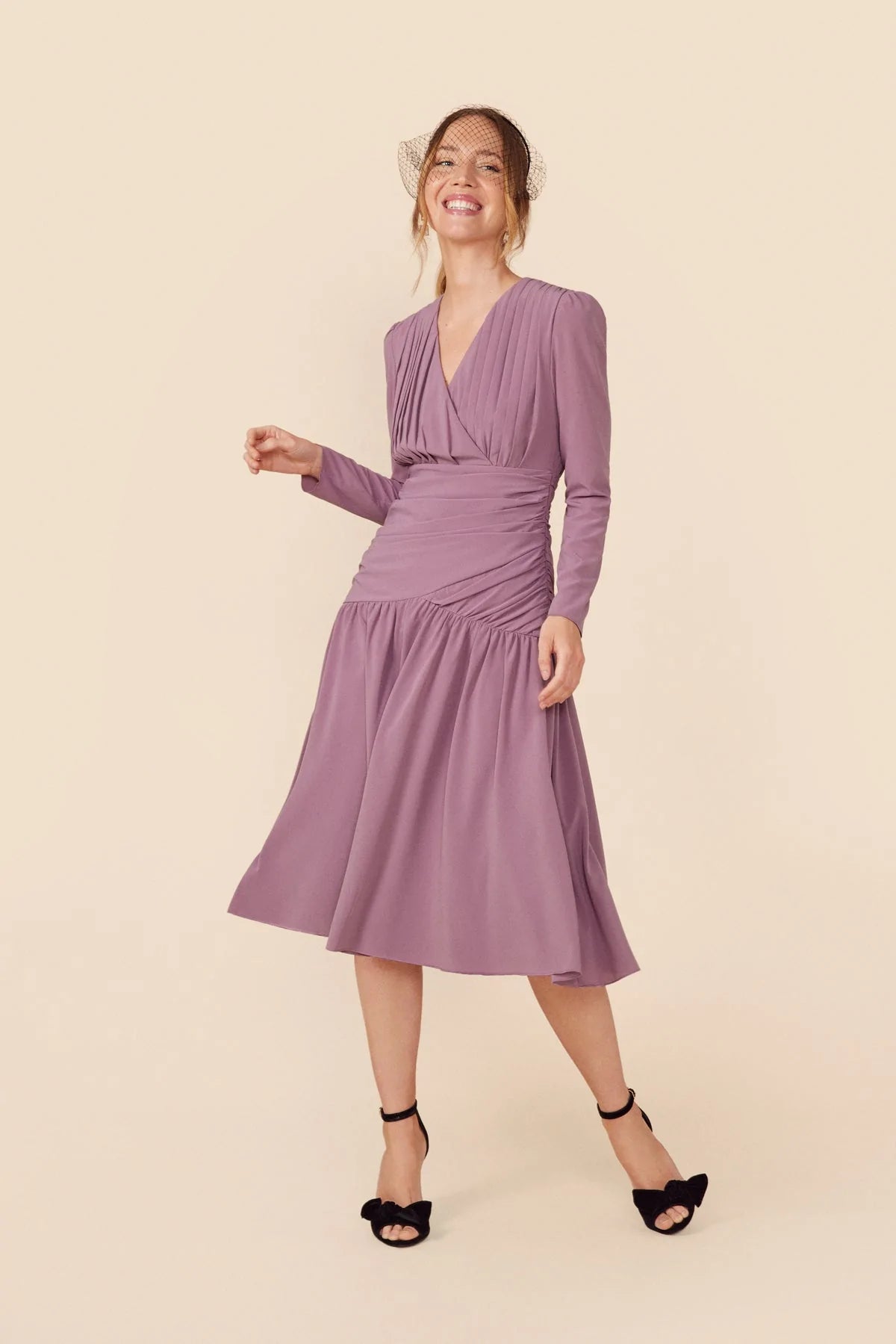 VESTIDO TITA MALVA