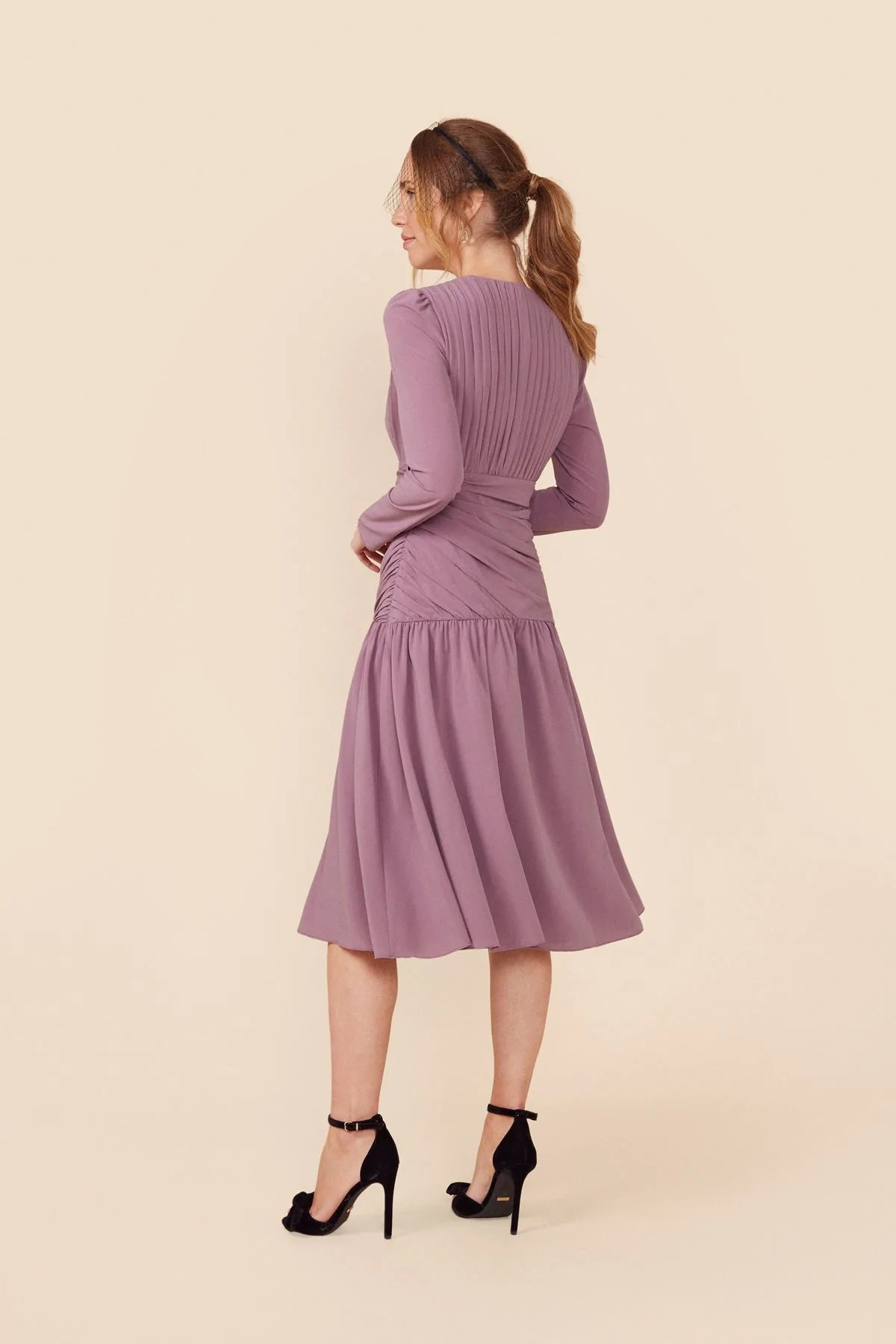 VESTIDO TITA MALVA
