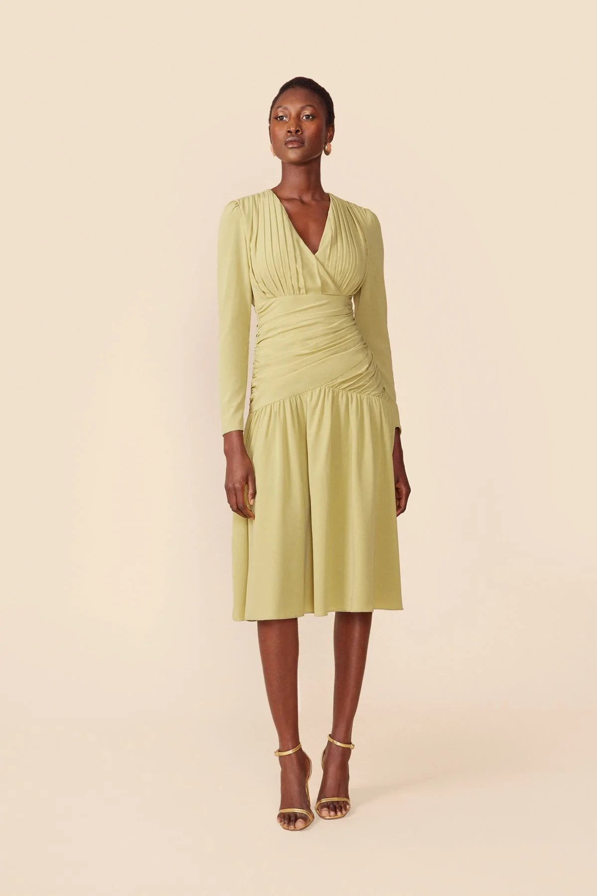 VESTIDO TITA PISTACHO