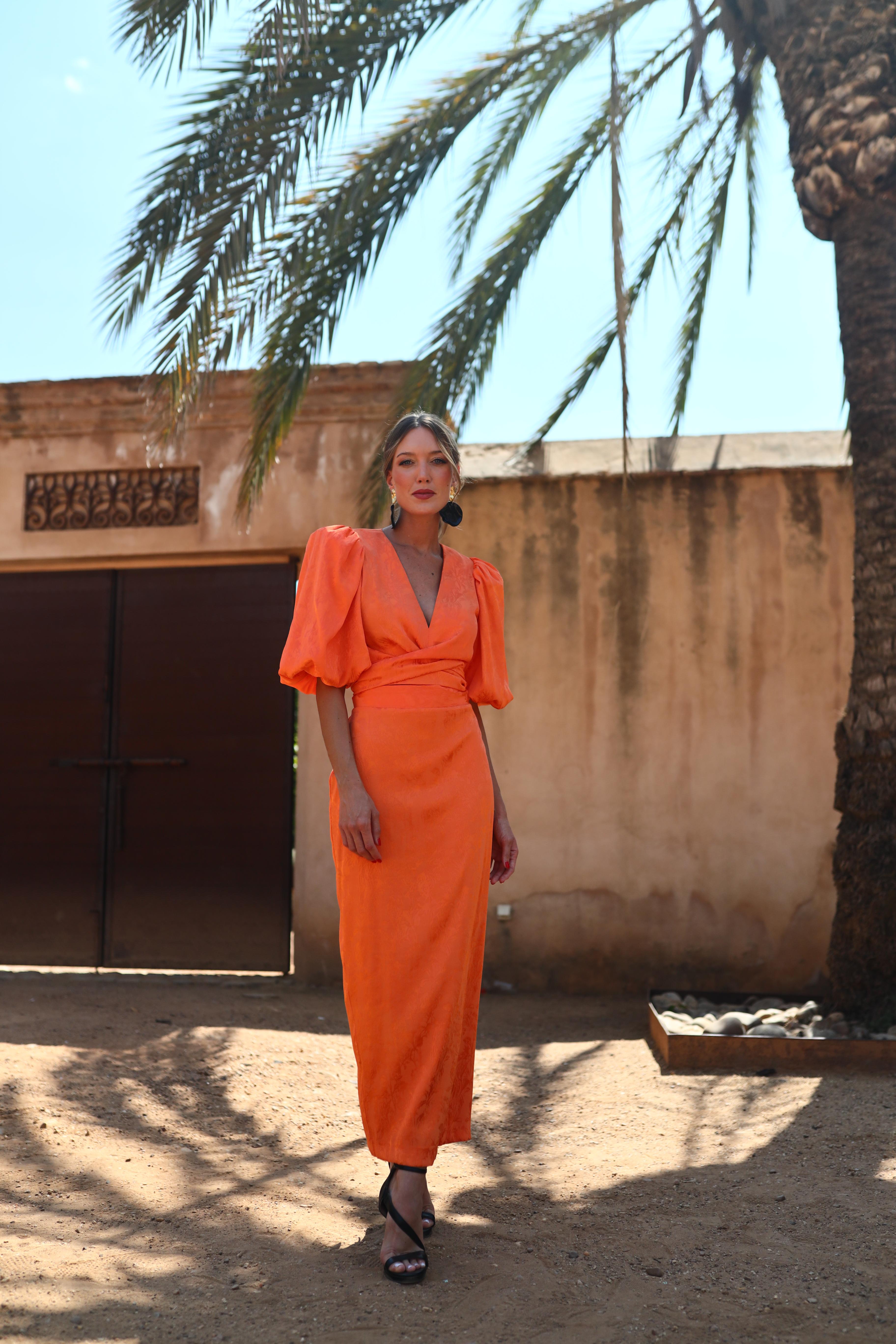 VESTIDO PATTY NARANJA