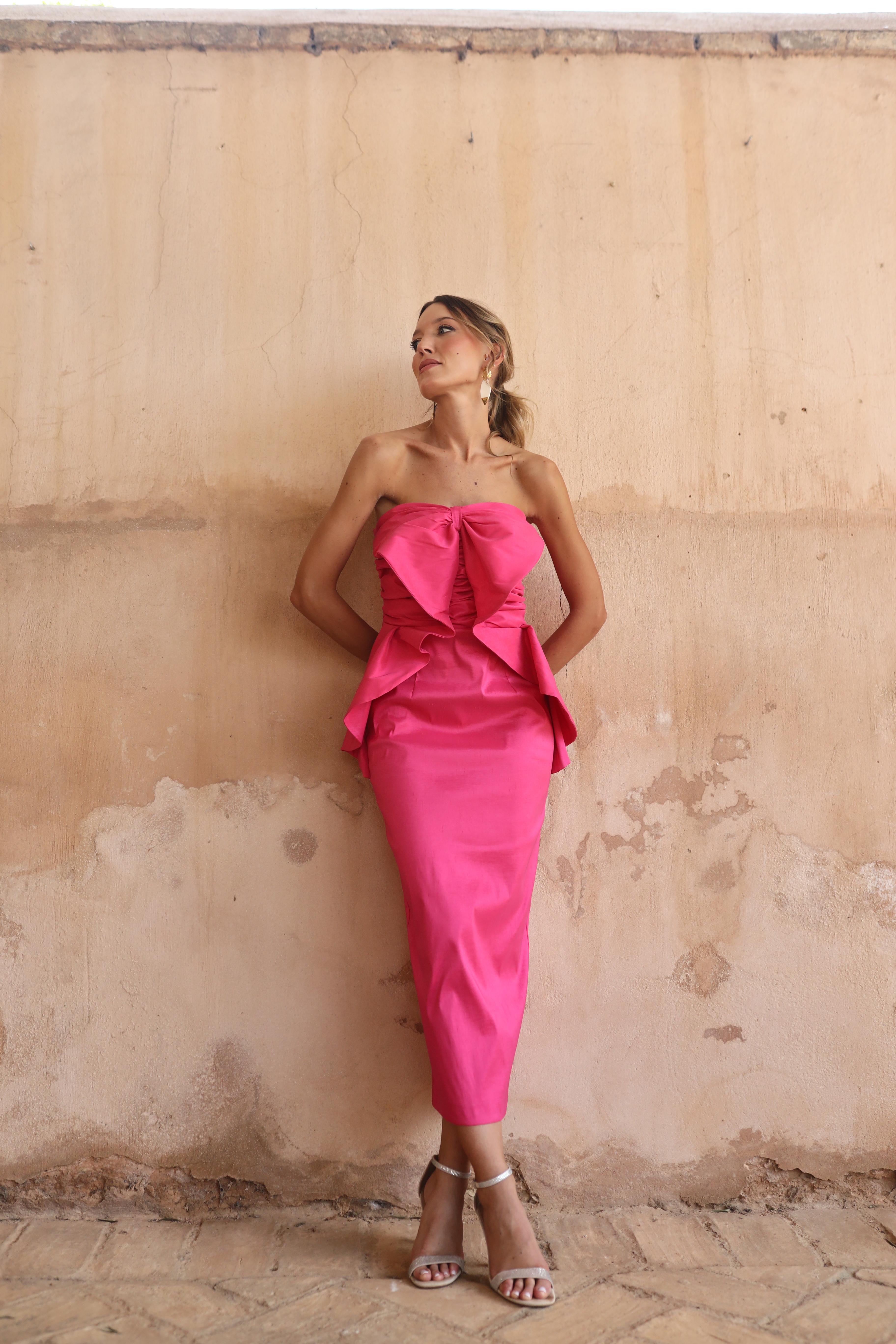 VESTIDO SANDA ROSA